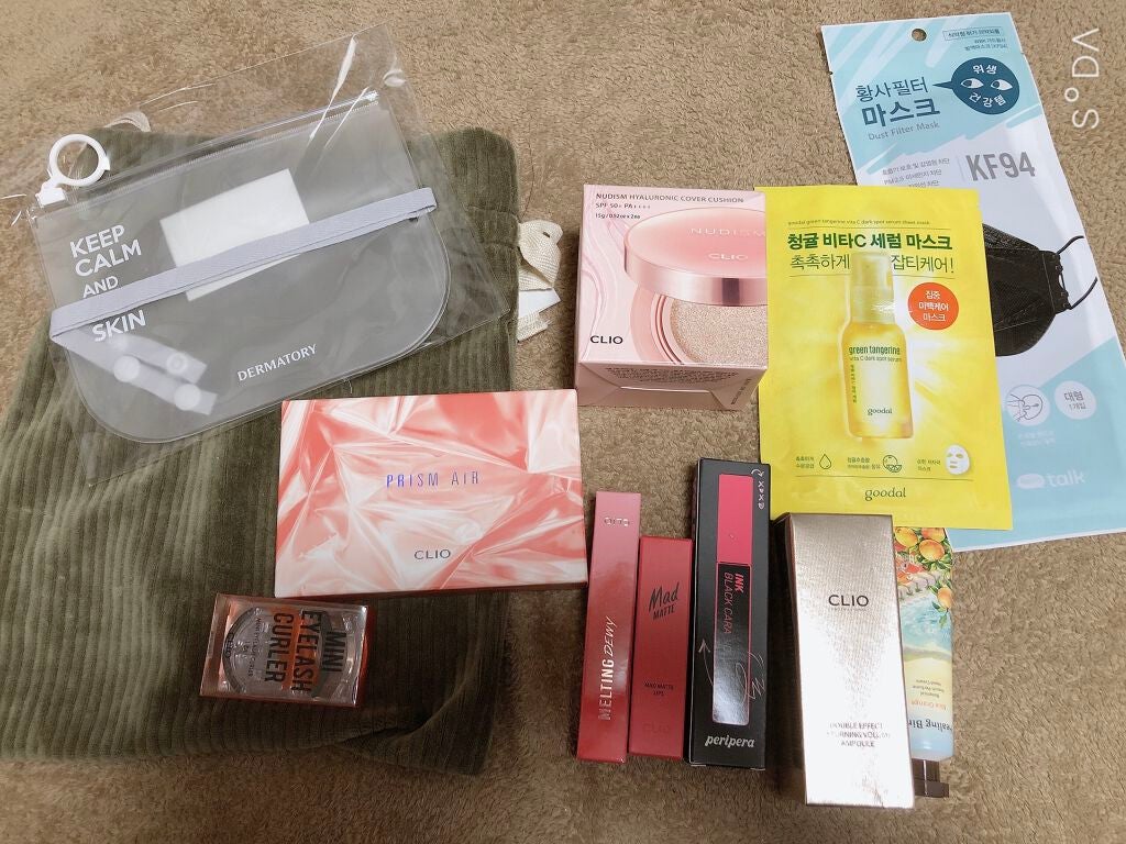CLUBCLIO 2020summer福袋/CLIO/メイクアップキットを使ったクチコミ(2枚目)