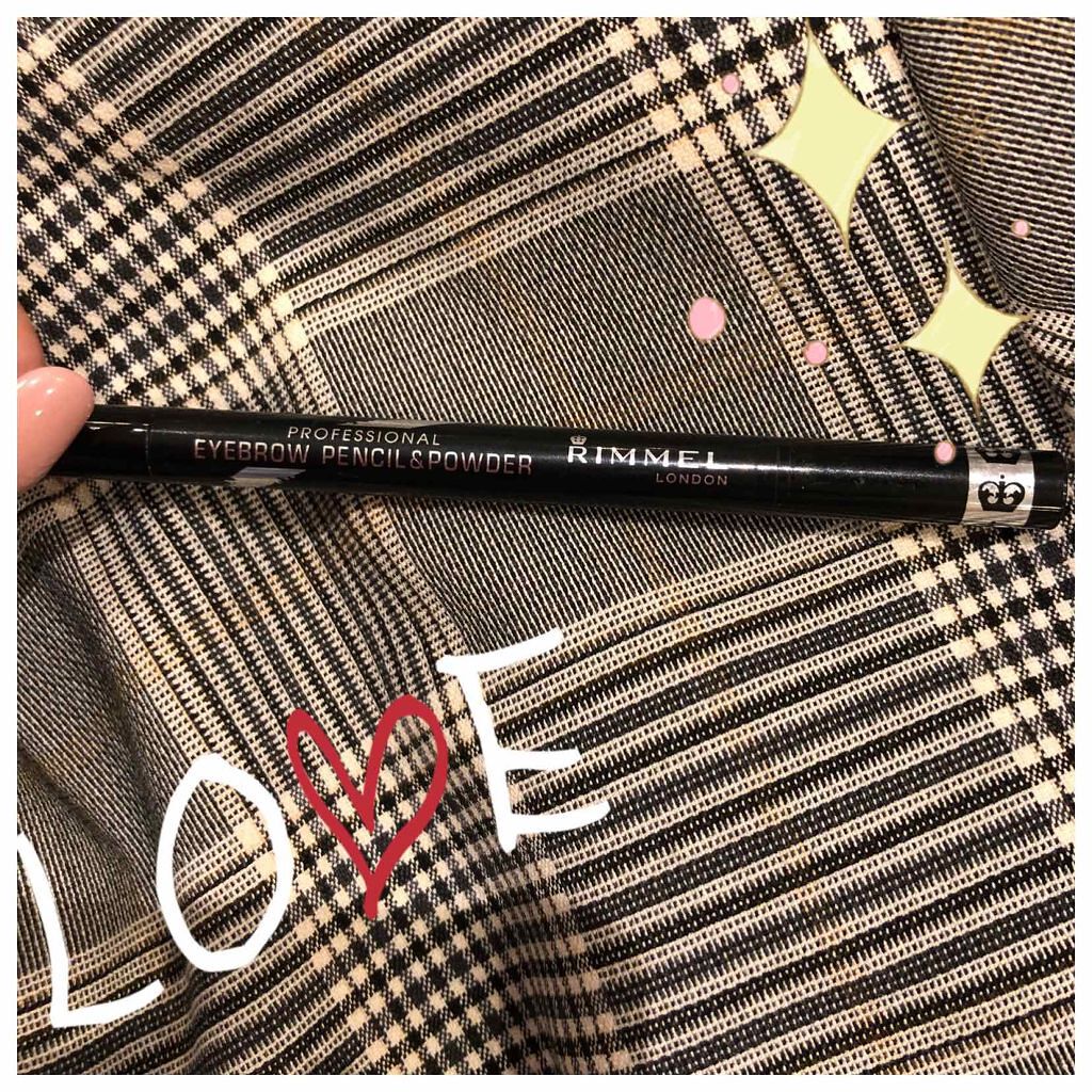 プロフェッショナル アイブロウ ペンシル＆パウダー/リンメル ロンドン/パウダーアイブロウを使ったクチコミ（1枚目）