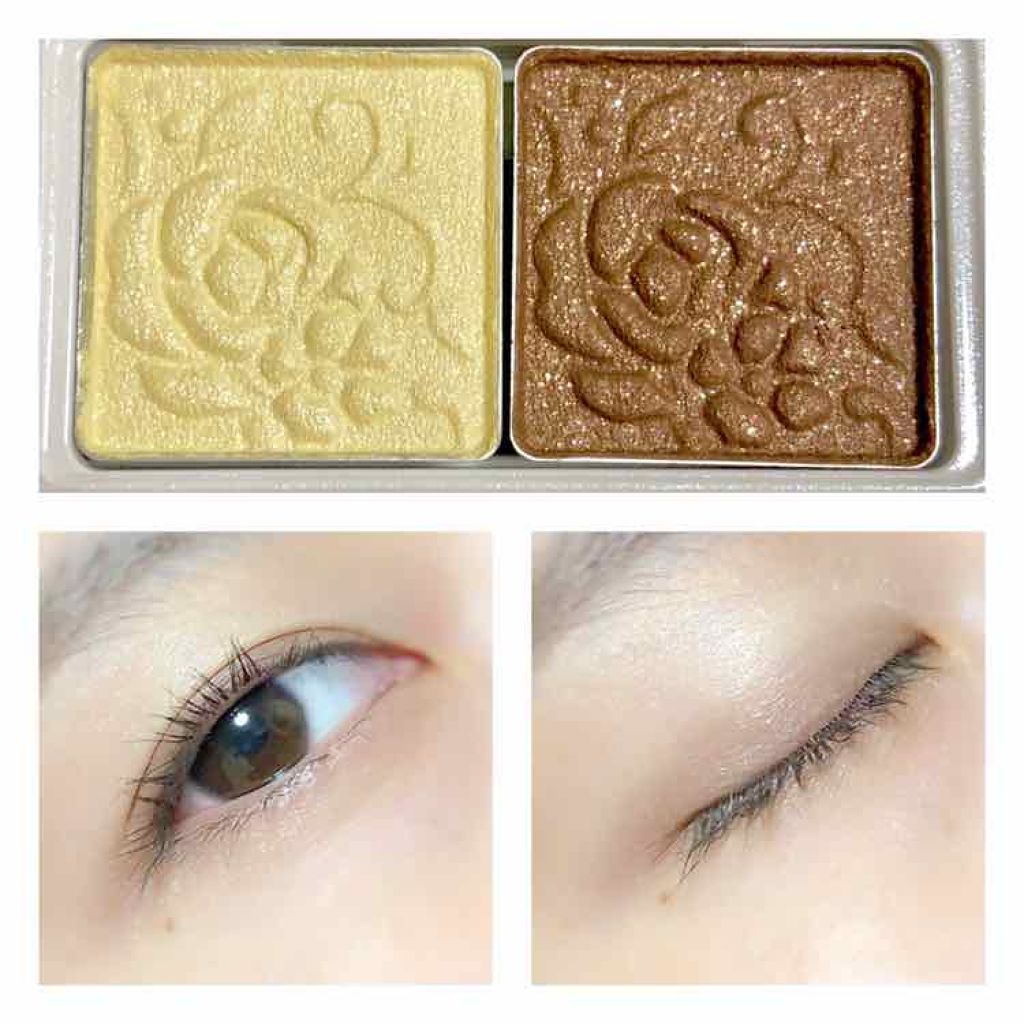 ララブーケ アイカラーフレッシュ/TWANY/単色アイシャドウを使ったクチコミ（2枚目）