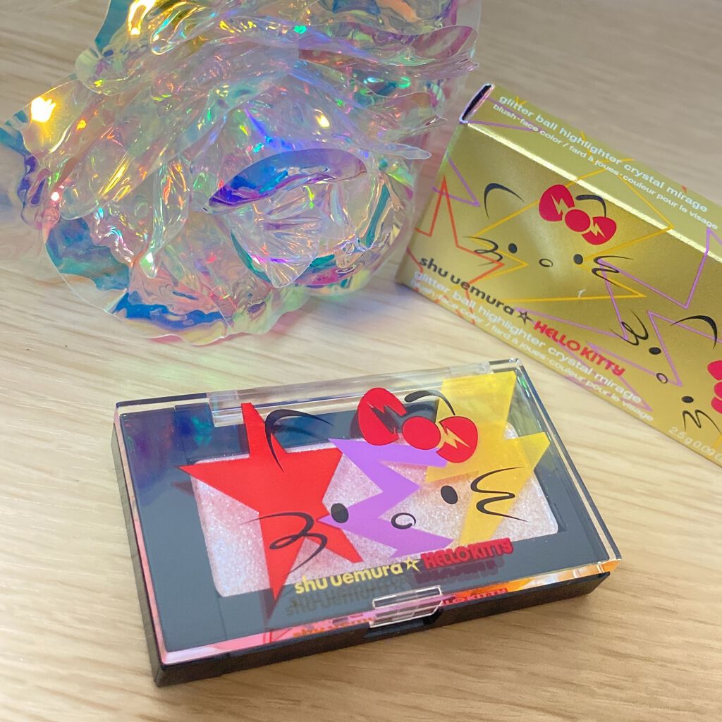 グリッターボール ハイライター/shu uemura/パウダーハイライトを使ったクチコミ(1枚目)