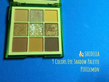  诗蒂娅九色眼影盘 (9 Colors Eye Shadow Palette)/SHEDELLA/アイシャドウパレットを使ったクチコミ（2枚目）