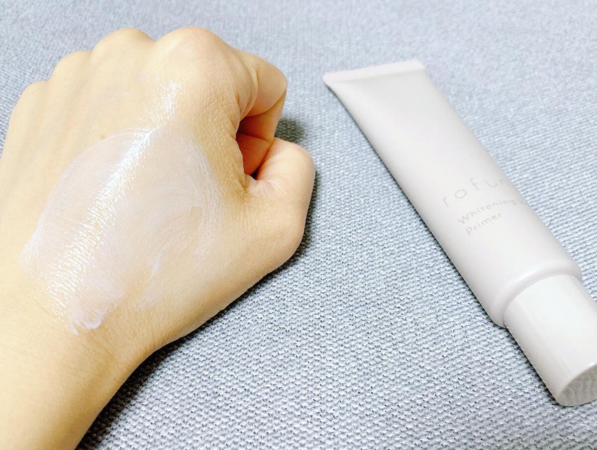ホワイトニングヴェールプライマー/rafuna/化粧下地を使ったクチコミ（3枚目）