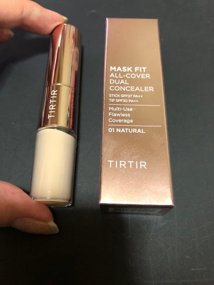 マスクフィットオールカバーデュアルコンシーラー/TIRTIR(ティルティル)/コンシーラーを使ったクチコミ(2枚目)