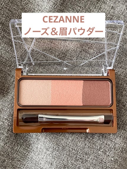 ノーズ&アイブロウパウダー/CEZANNE/パウダーアイブロウを使ったクチコミ(1枚目)