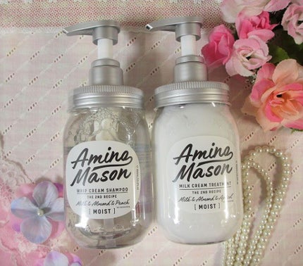 アミノメイソン ディープモイスト ホイップクリーム シャンプー/ミルククリーム ヘアトリートメント/アミノメイソン/市販シャンプーを使ったクチコミ(1枚目)