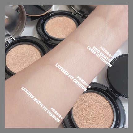 時空の歪み🌓韓国コスメ/イエベ秋 on LIPS 「NAMING.[ZEROGRAVITYCOVERFITCUSH..」(7枚目)