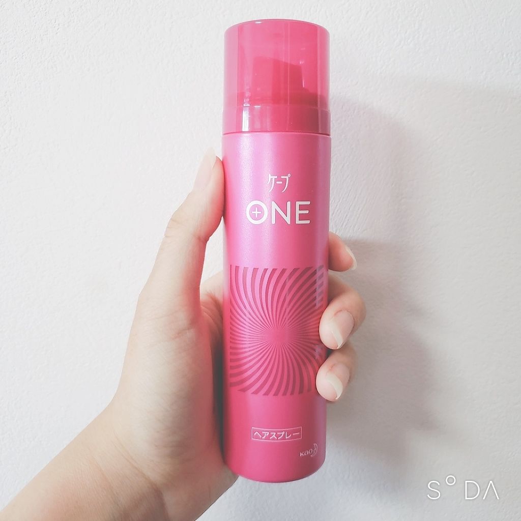 ケープ ONE やわらかキープ／しっかりキープ　/ケープ/ヘアスプレーを使ったクチコミ（2枚目）