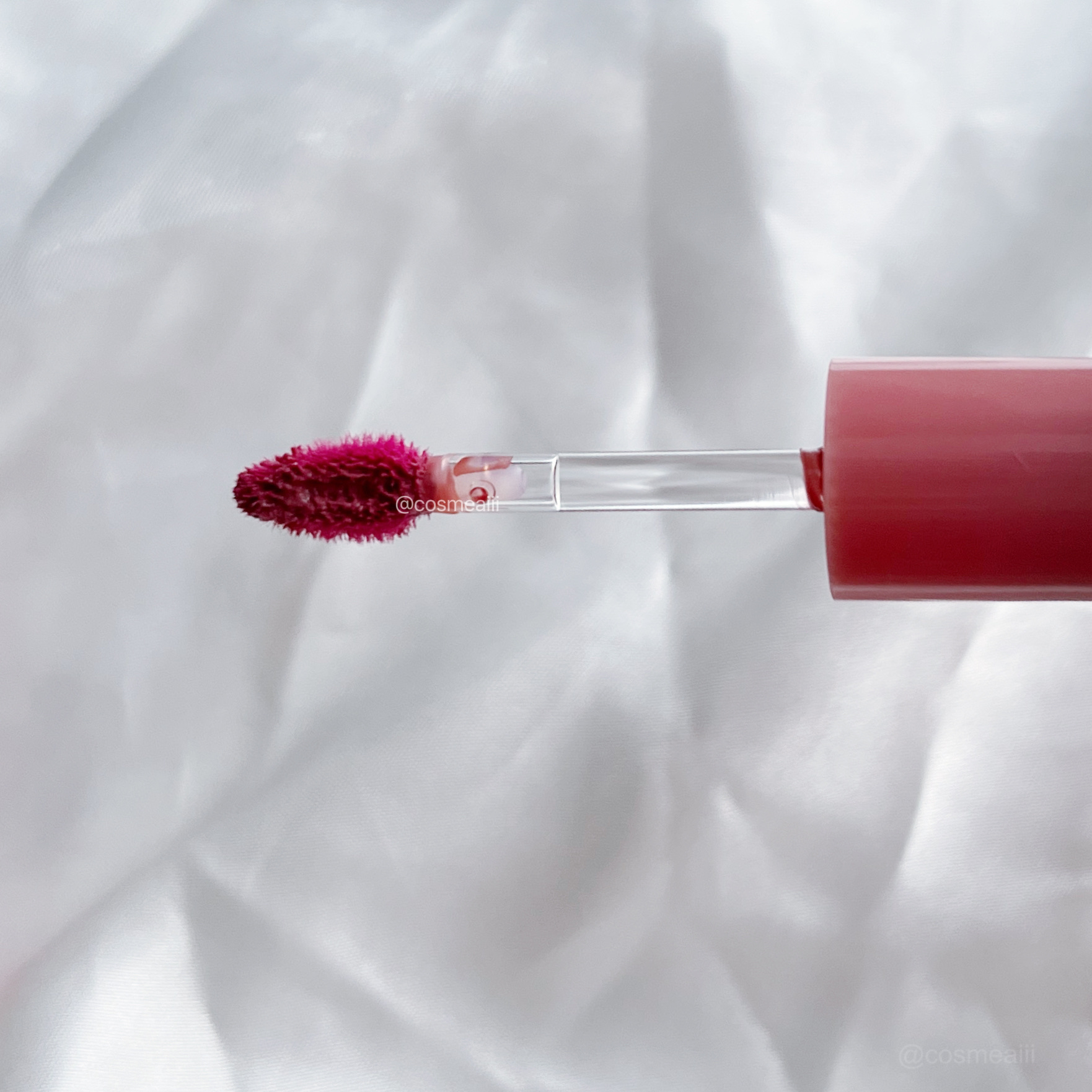 グラスティントシロップ 02 アイコニックローズ/キャンメイク/リップティントを使ったクチコミ（3枚目）