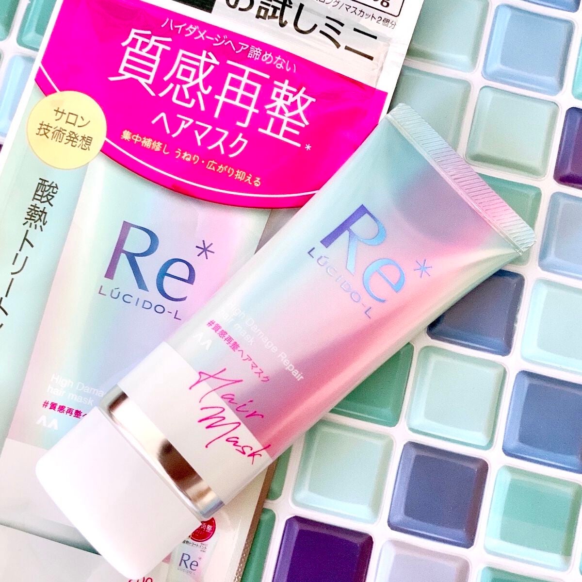#質感再整ヘアマスク/ルシードエル/ヘアマスク・ヘアパックを使ったクチコミ(2枚目)