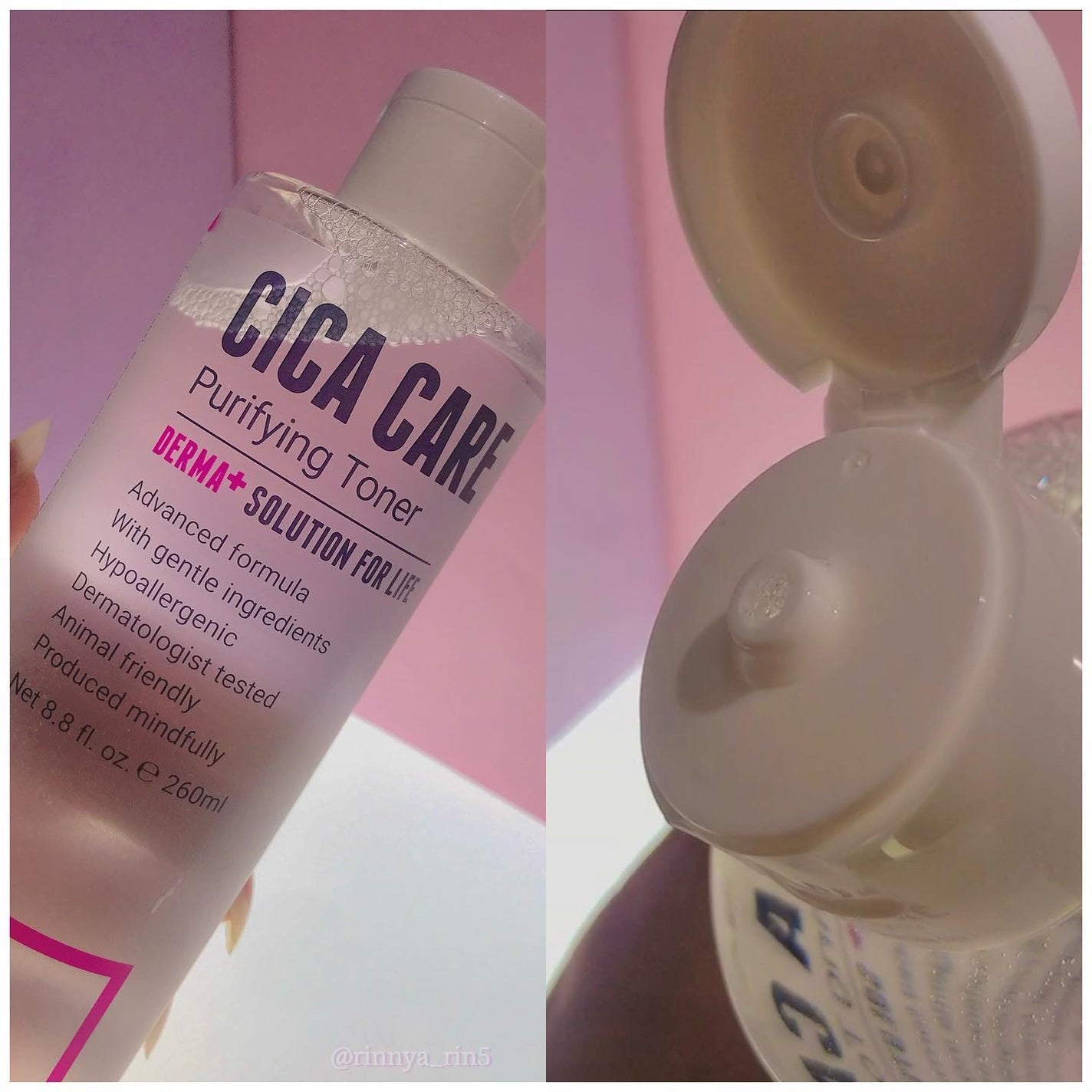 CICAピュリファイング トナー/ロベクチン/化粧水を使ったクチコミ(2枚目)