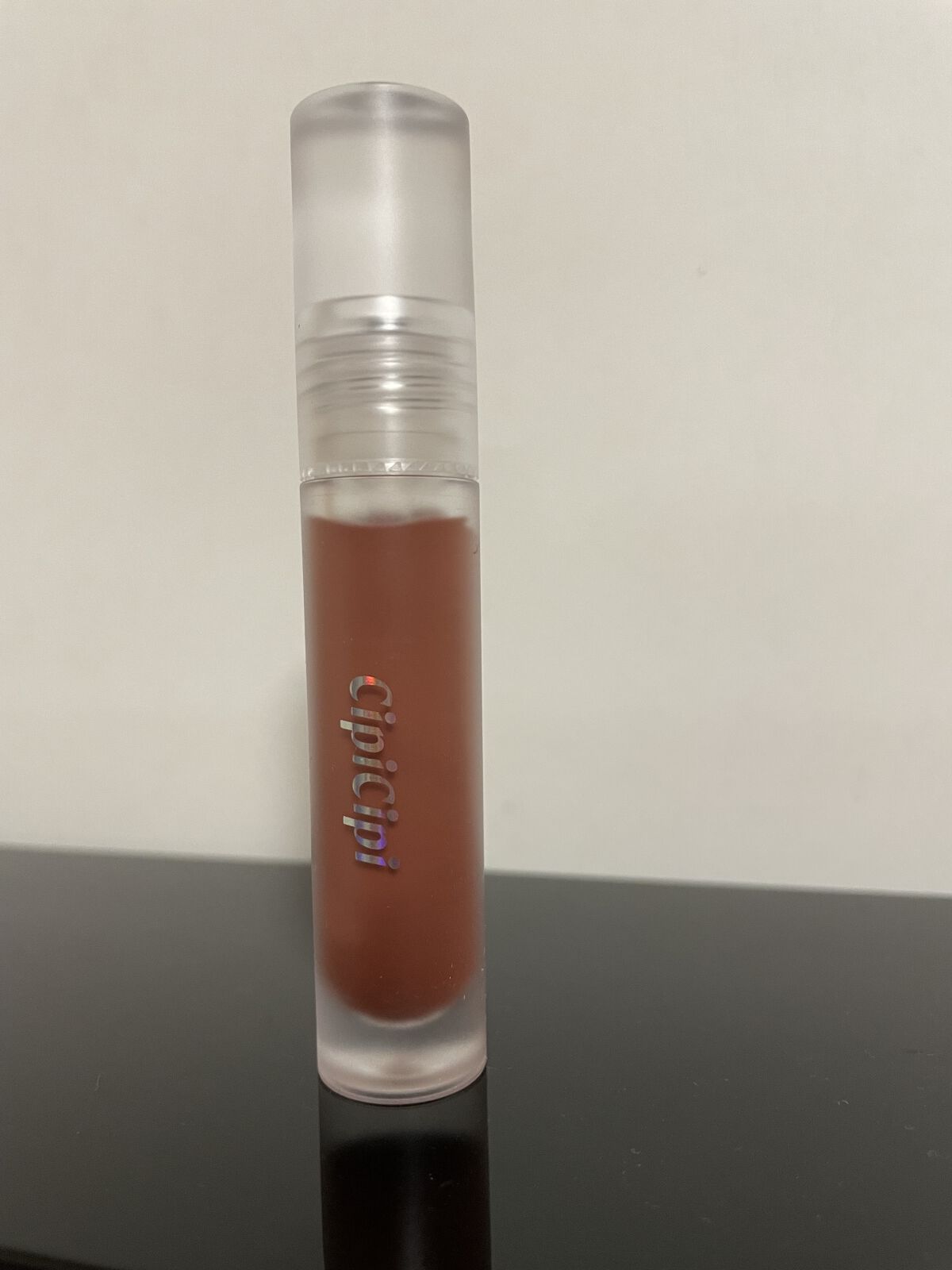 ふわマットティント 02 リッチアーモンド/CipiCipi/リップティントを使ったクチコミ（1枚目）