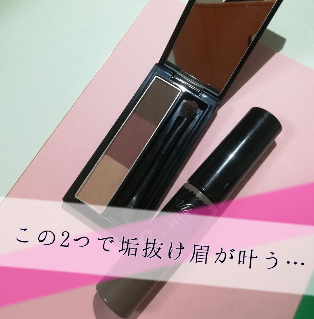 リシェ カラーリング アイブロウマスカラ/Visée/眉マスカラを使ったクチコミ(1枚目)