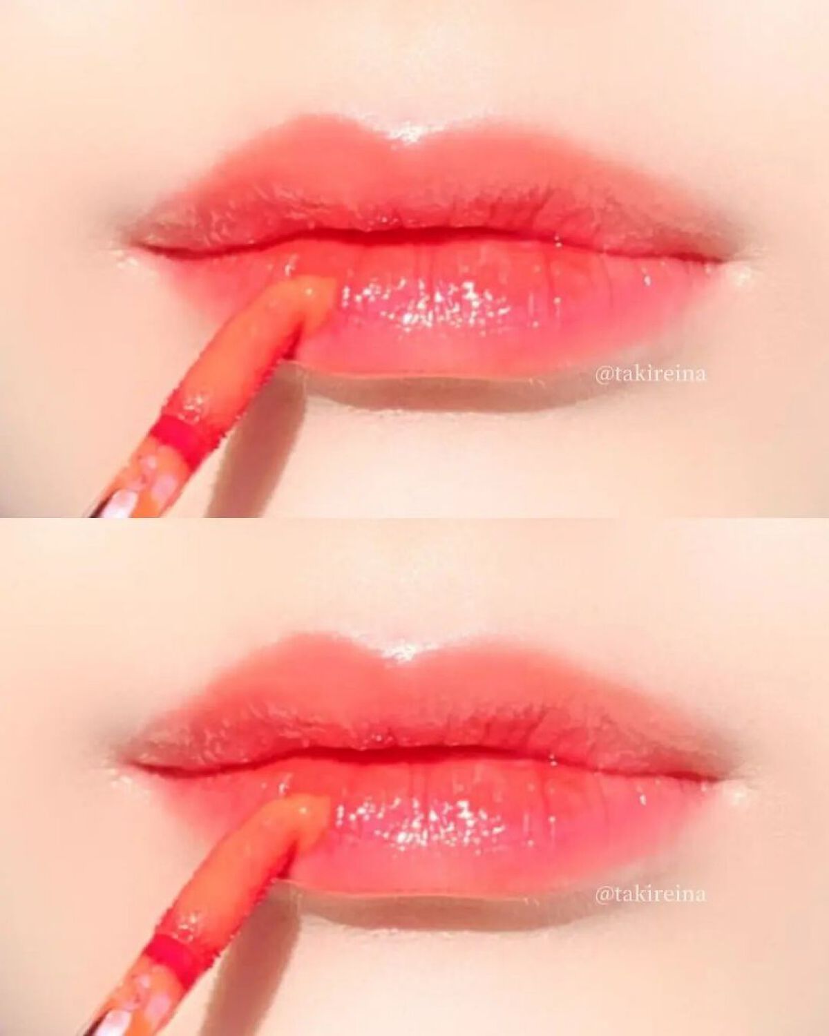 ザ ウォータリーデューティント WD1 スプリング ブレイク/MERZY/リップティントを使ったクチコミ（3枚目）