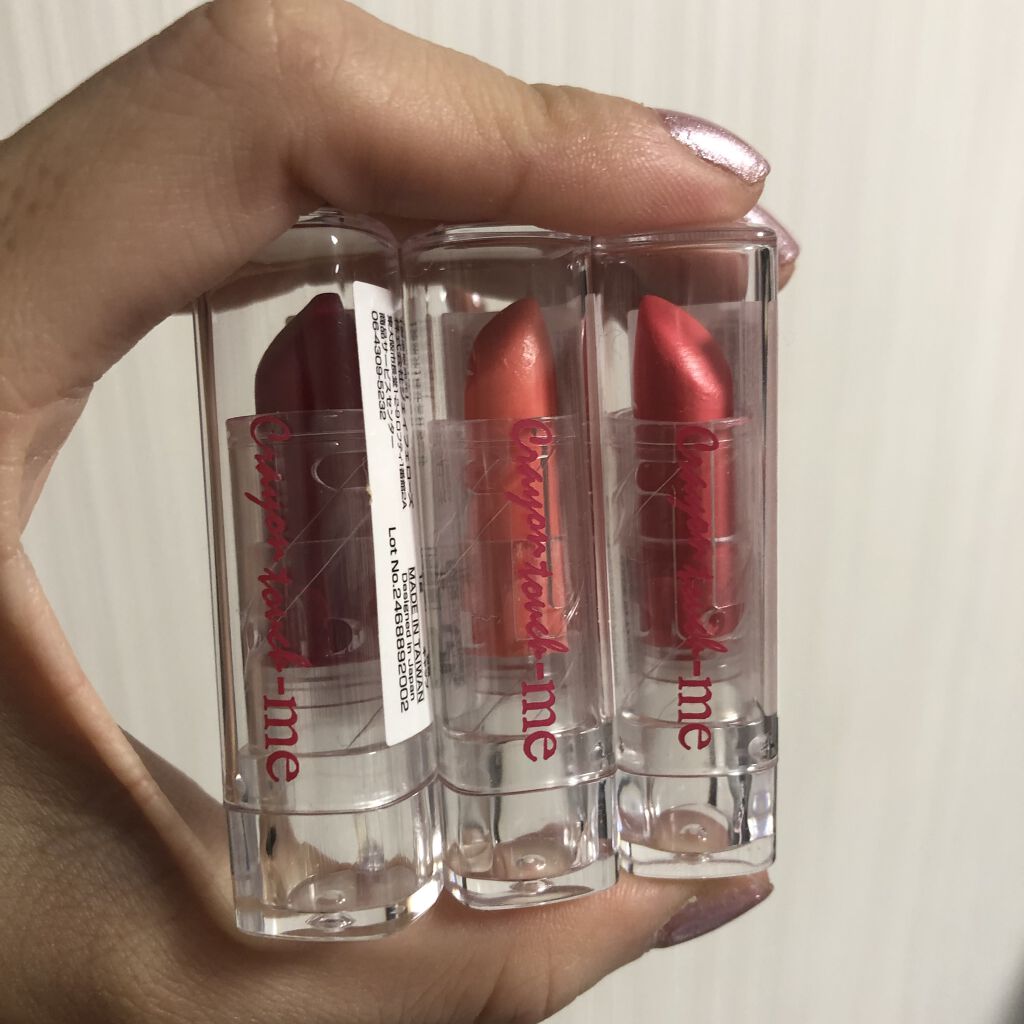 カラーリップクリーム/キャンドゥ/リップクリームを使ったクチコミ（1枚目）