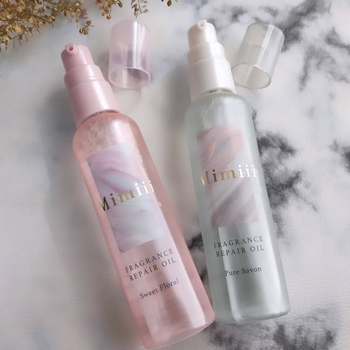Mimiii フレグランスリペアオイル ピュアサボン/Cue's/ヘアオイルを使ったクチコミ（3枚目）