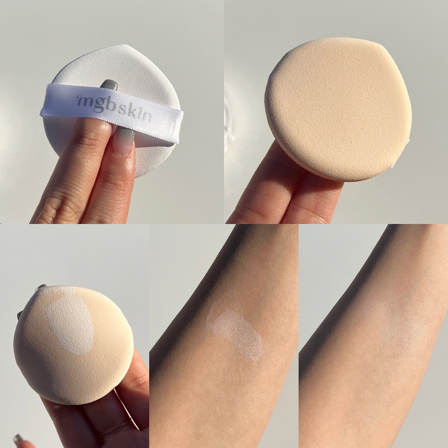 グロウ サン クッション/mgb skin/クッションファンデーションを使ったクチコミ（2枚目）