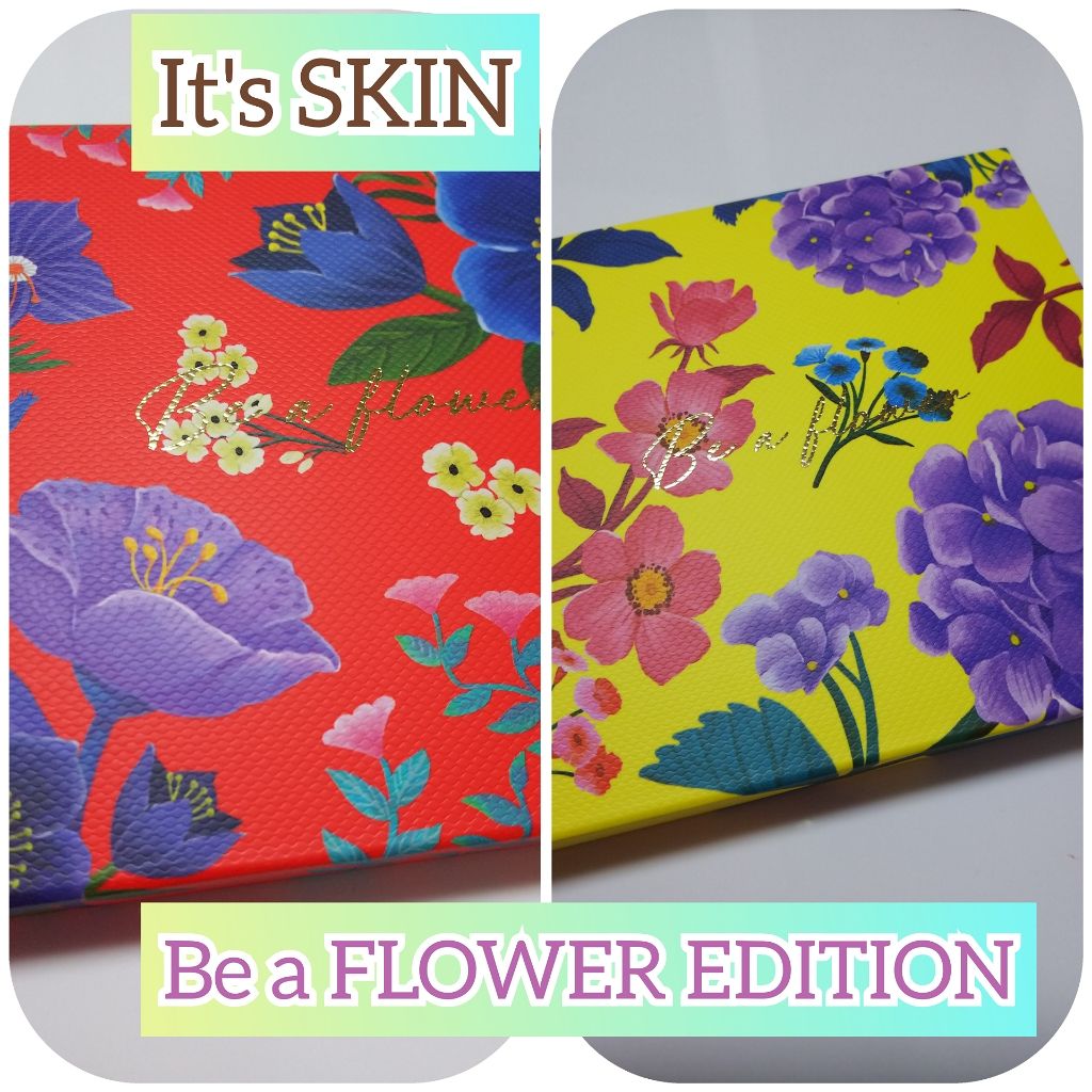 Be a Flower Limited Edition Eye Shadow Palette/It's skin/アイシャドウパレットを使ったクチコミ(1枚目)