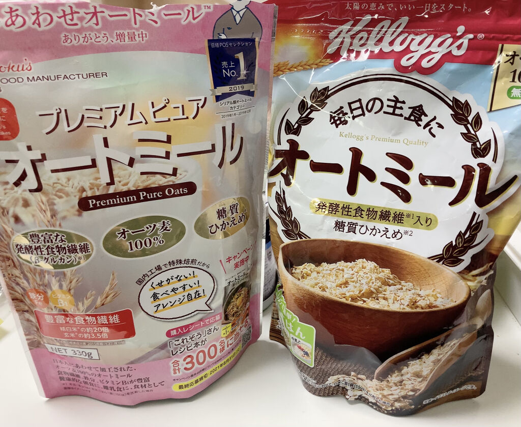 プレミアム ピュア オートミール/ニッショク/オートミールを使ったクチコミ（1枚目）