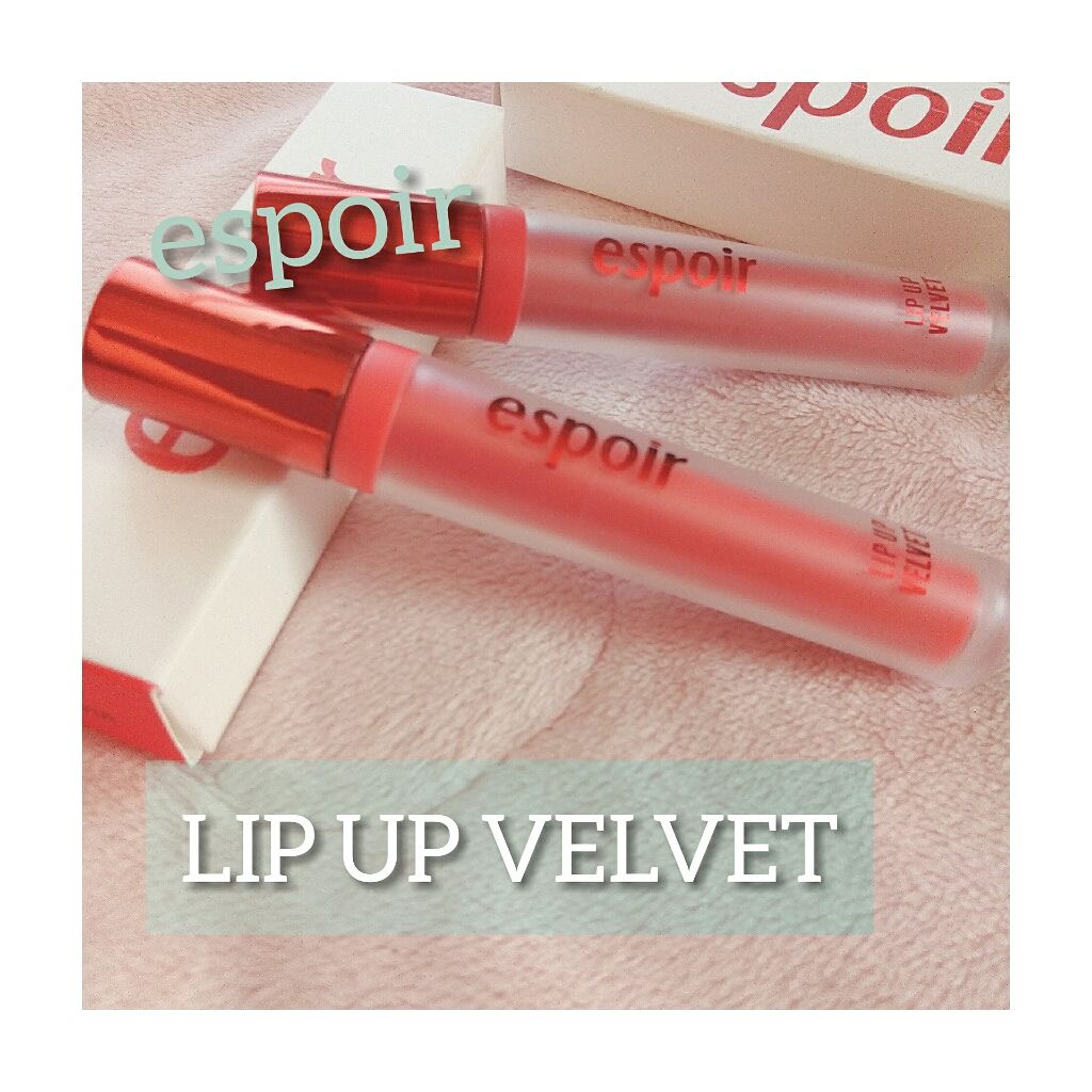 LIP UP VELVET/espoir/口紅を使ったクチコミ（1枚目）