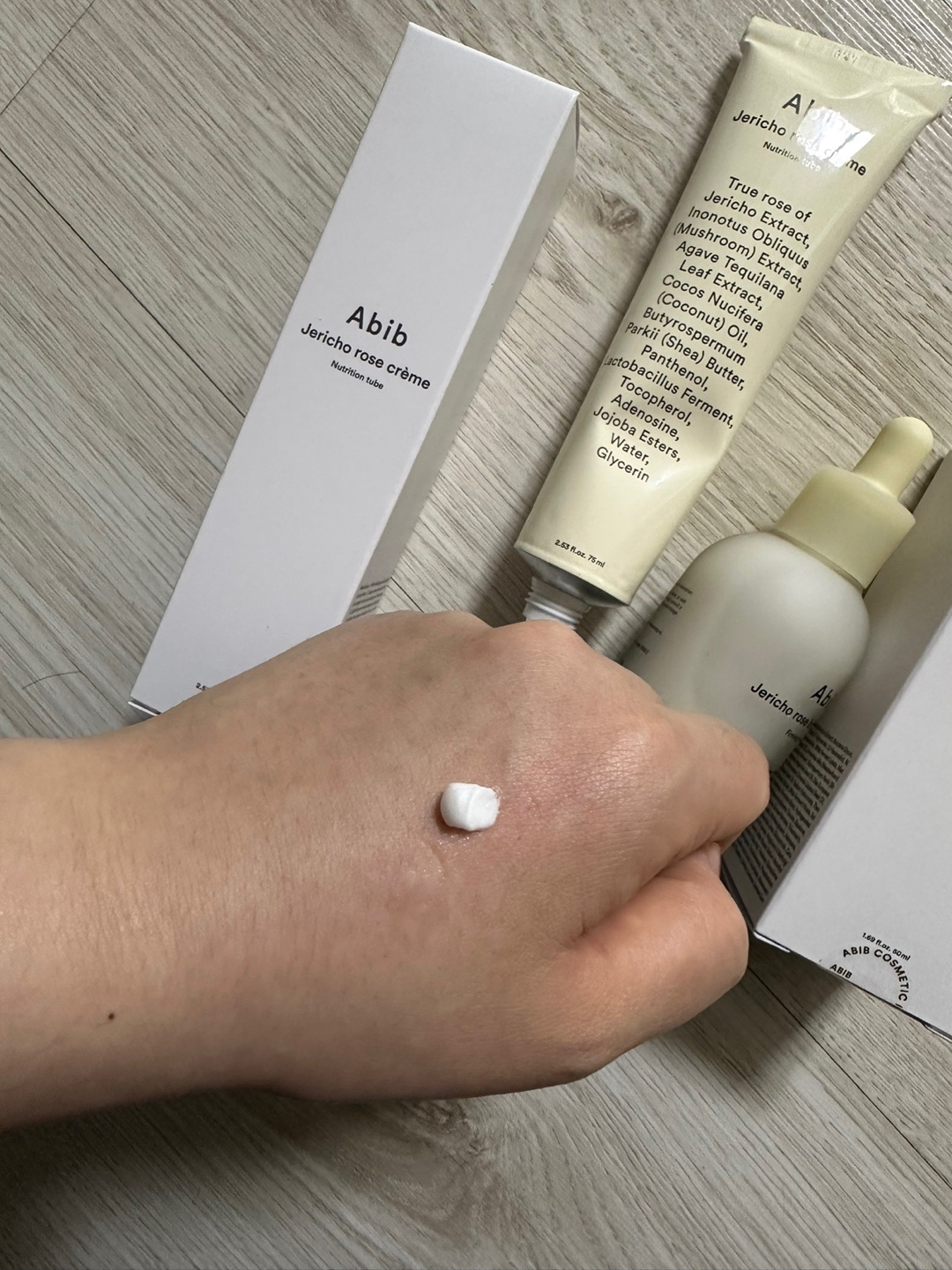 復活草クリーム ニュートリションチューブ/Abib /フェイスクリームを使ったクチコミ（2枚目）