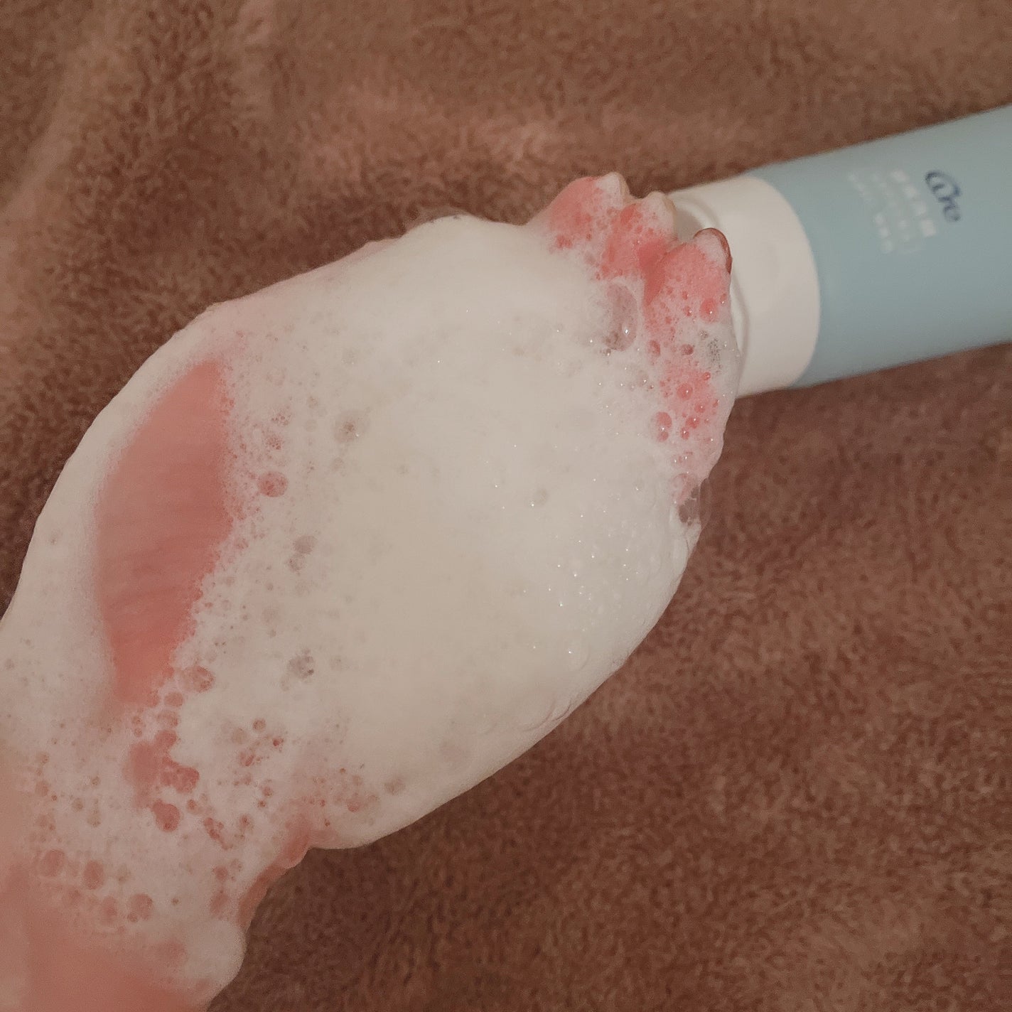 アミノネクリアウォッシュ/Cure/洗顔フォームを使ったクチコミ(3枚目)