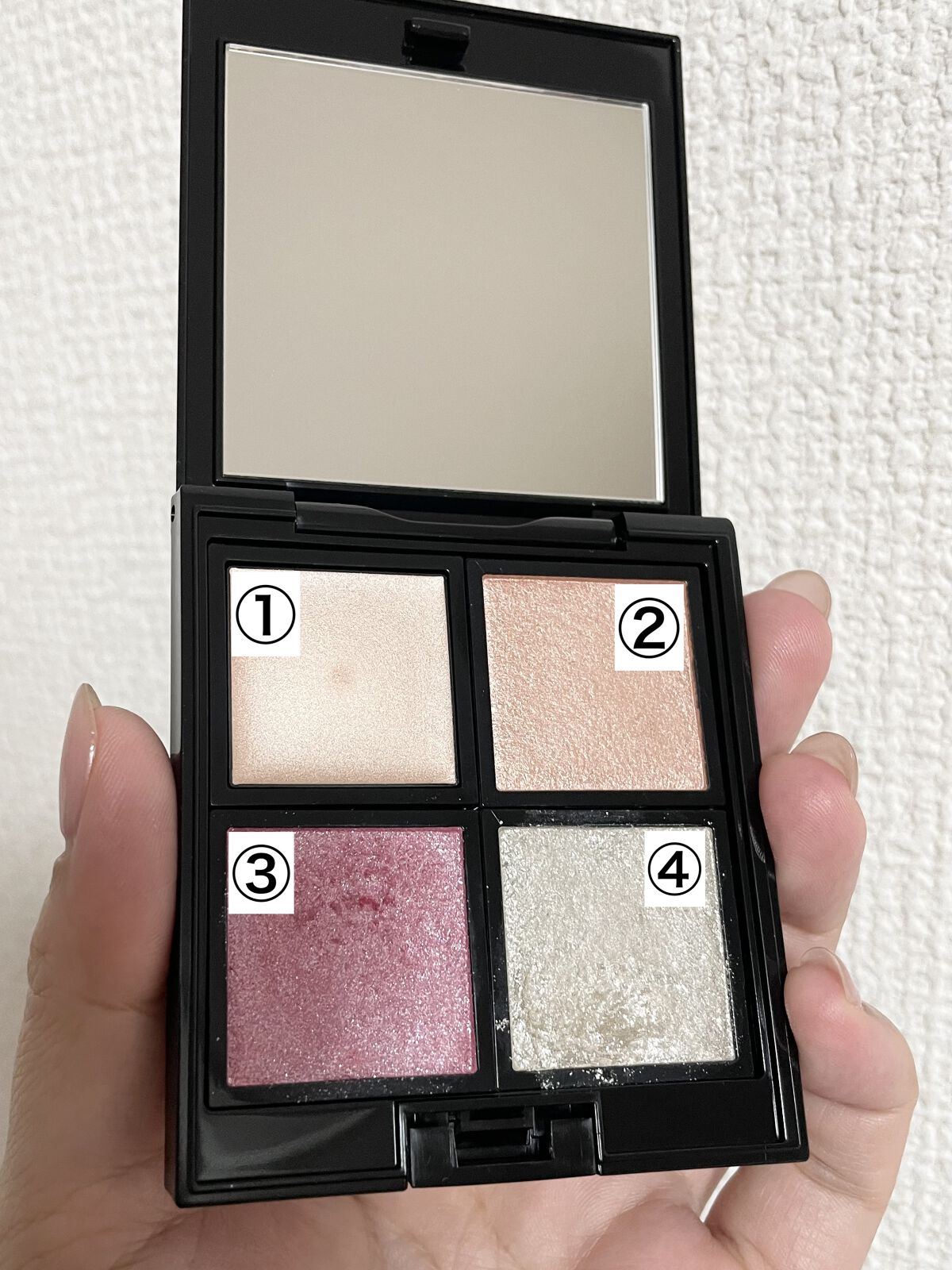 アディクション ザ アイシャドウ クリーム 011C Pearl River/ADDICTION/ジェル・クリームアイシャドウを使ったクチコミ（2枚目）