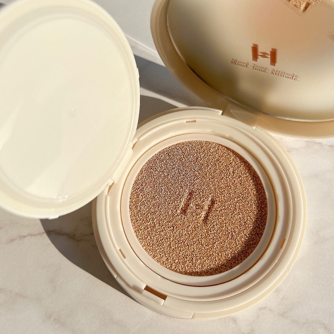 セカンドスキングロウクッション/hince/クッションファンデーションを使ったクチコミ(4枚目)