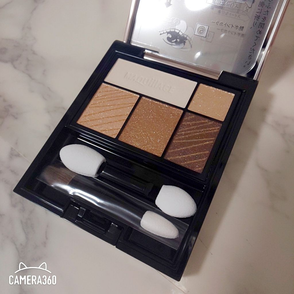 ドラマティックスタイリングアイズ/マキアージュ/アイシャドウパレットを使ったクチコミ(2枚目)