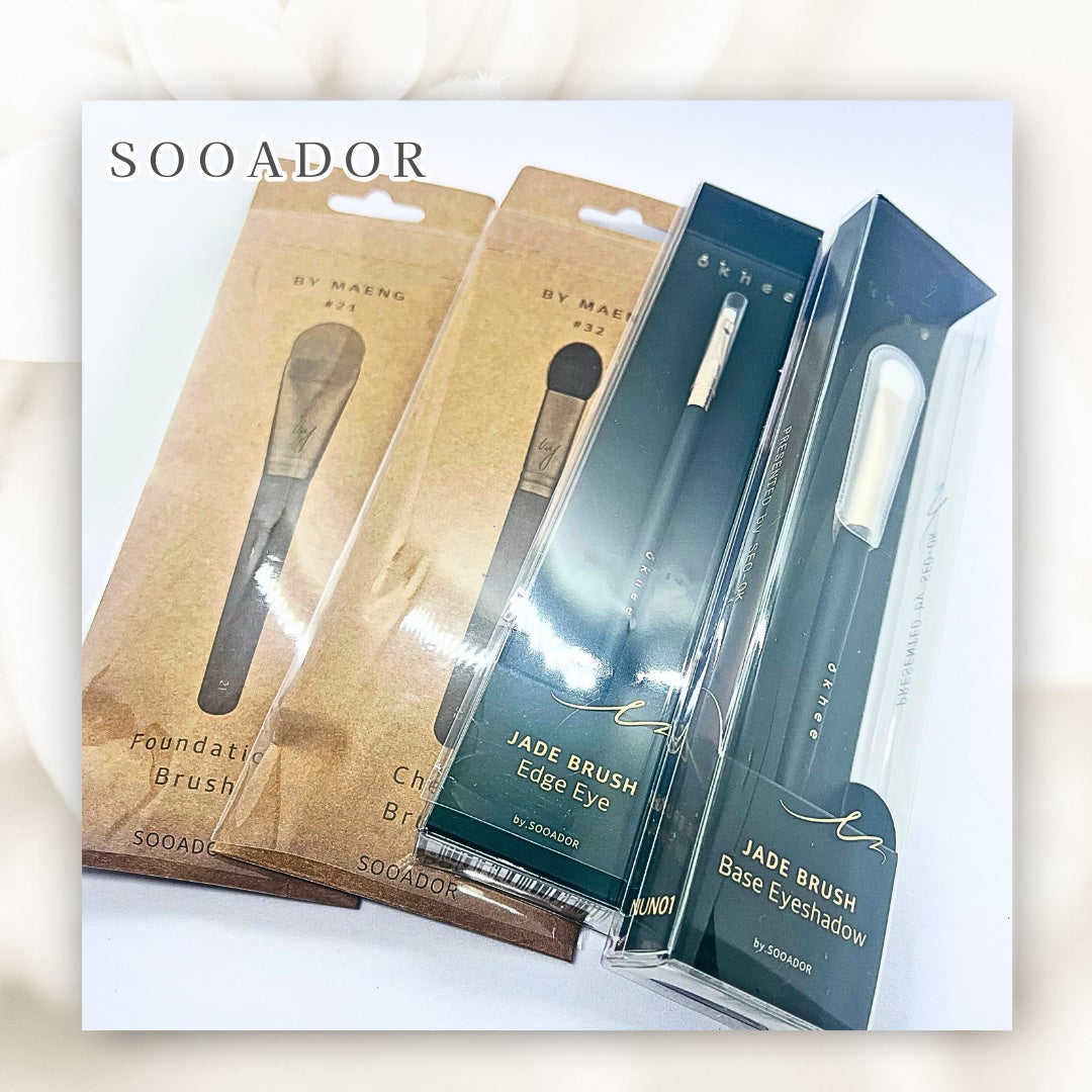 okhee ベースアイシャドウブラシ NUN01/SOOA DOR/メイクブラシを使ったクチコミ(3枚目)