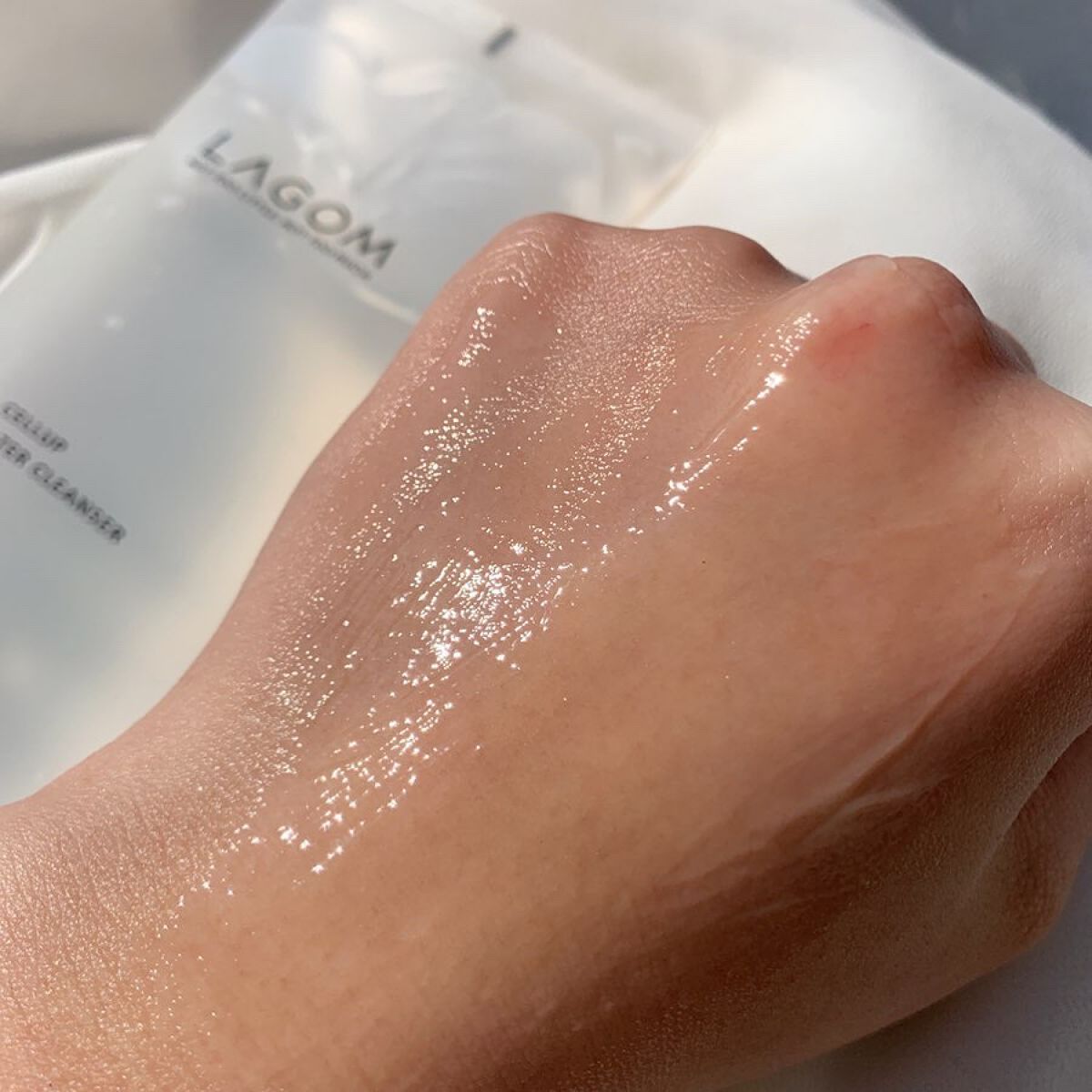 ジェルトゥウォーター クレンザー (MI)/LAGOM /その他洗顔料を使ったクチコミ（3枚目）