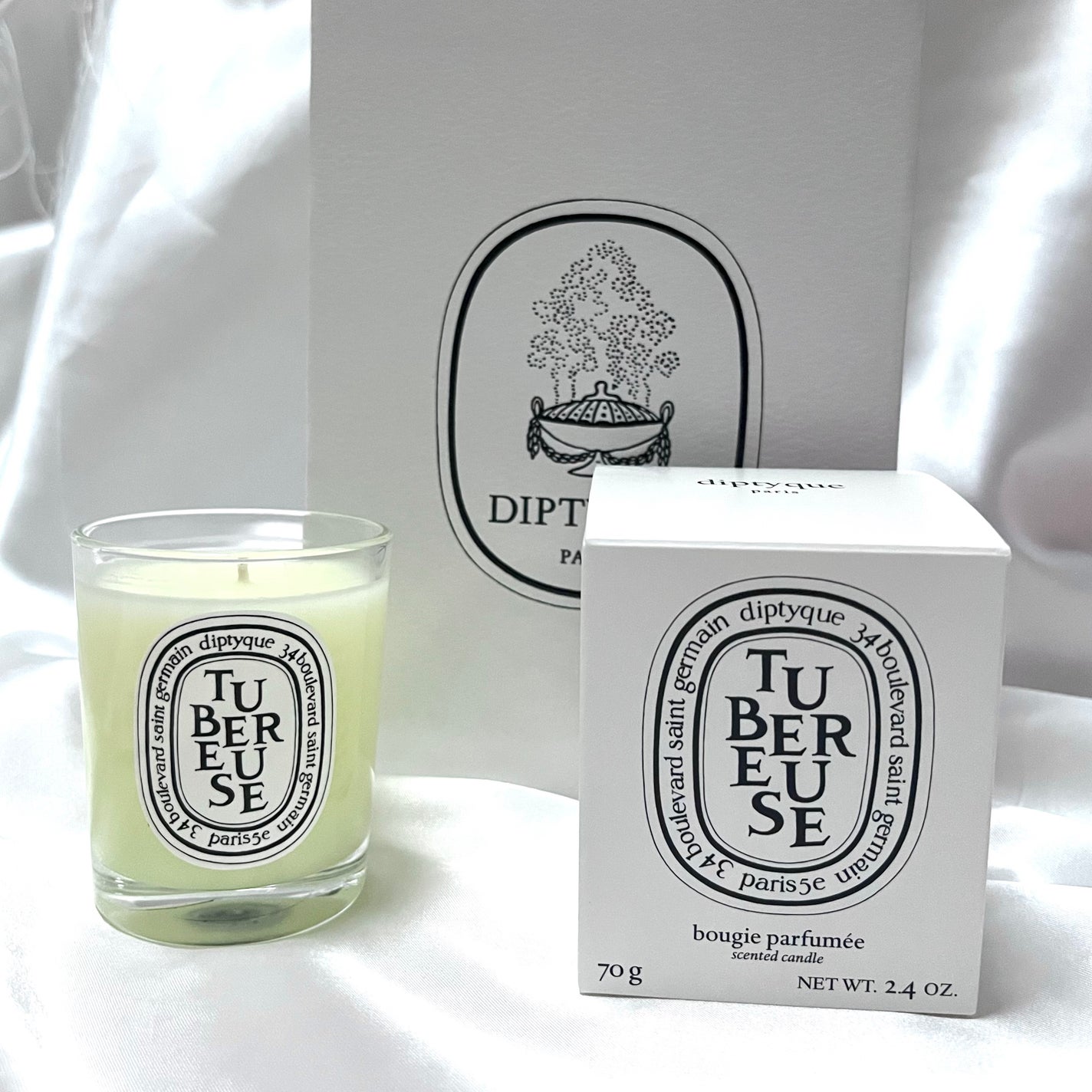 試してみた】フレグランスキャンドル テュベルーズ diptyqueの 試してみた】フレグランスキャンドル テュベルーズ diptyqueの