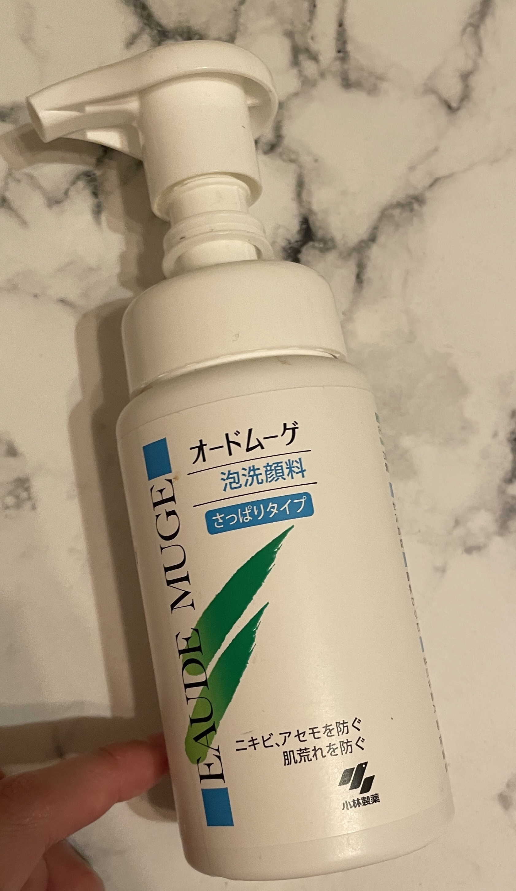 泡洗顔料 さっぱりタイプ 150ml/オードムーゲ/泡洗顔を使ったクチコミ（1枚目）