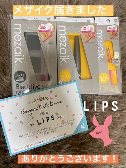 メザイク クリップ カッター ファイバー専用カッター/メザイク/二重まぶた用アイテムを使ったクチコミ(1枚目)