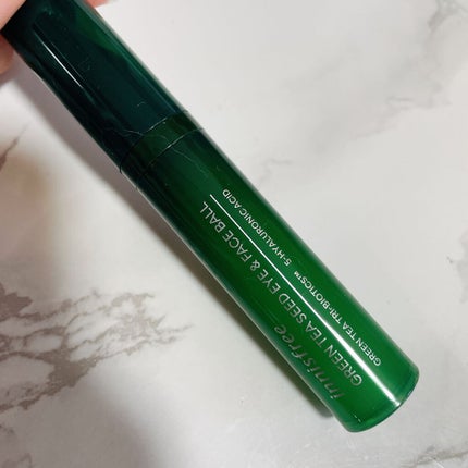 グリーンティーシード アイ&フェイスボール/innisfree/美容液を使ったクチコミ(1枚目)