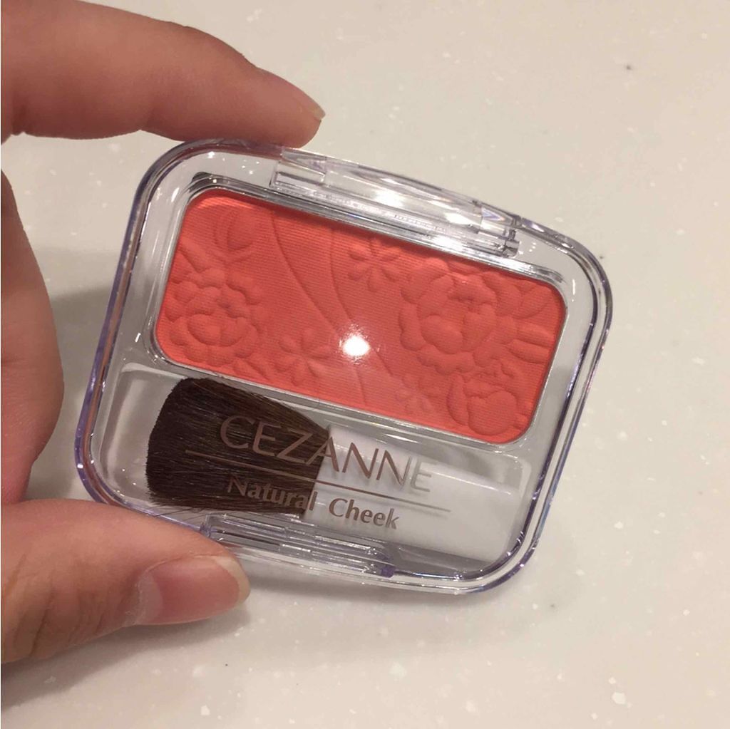 ナチュラル チークN/CEZANNE/パウダーチークを使ったクチコミ(1枚目)