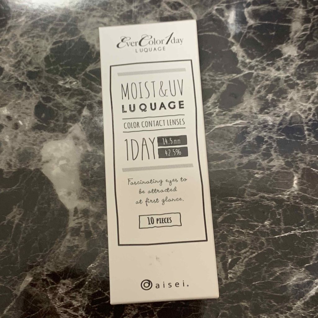エバーカラーワンデーナチュラル モイストレーベルUV/エバーカラー/ワンデー(1DAY)カラコンを使ったクチコミ(1枚目)