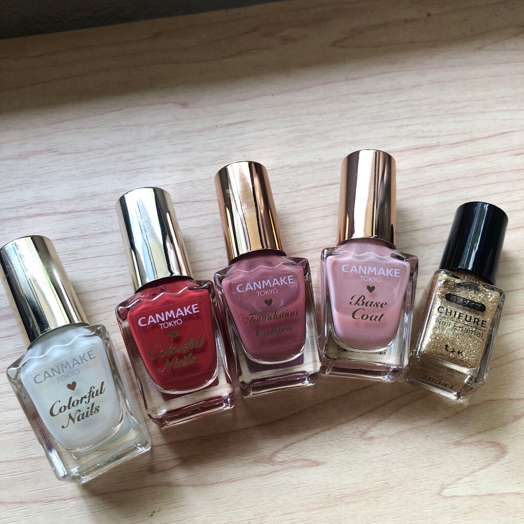 カラフルネイルズ/キャンメイク/マニキュアを使ったクチコミ(4枚目)