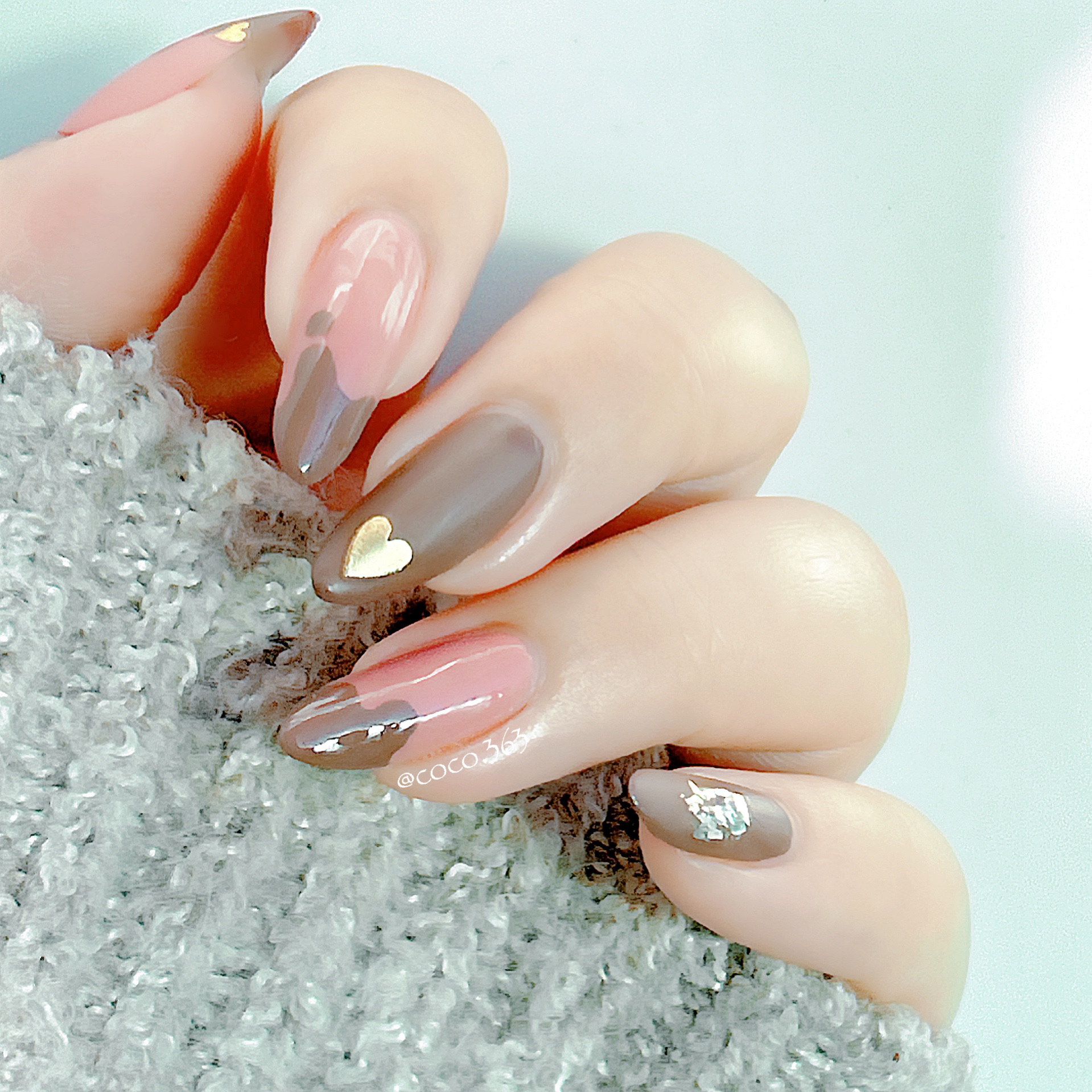 ネイルシール/セリア/ネイルシールを使ったクチコミ（2枚目）