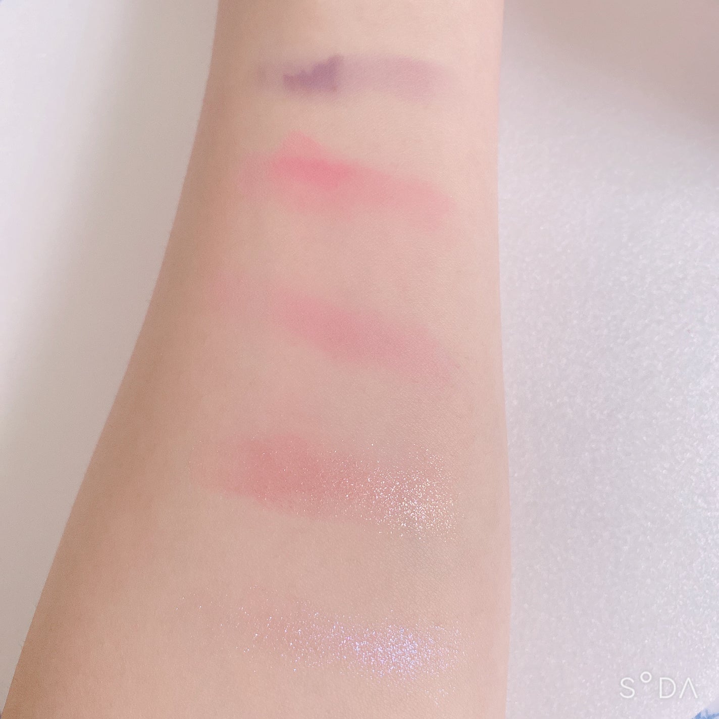 ストロベリーロココ アイシャドウパレット/FlowerKnows/アイシャドウパレットを使ったクチコミ(2枚目)