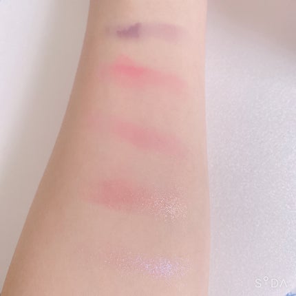 ストロベリーロココ アイシャドウパレット/FlowerKnows/アイシャドウパレットを使ったクチコミ(2枚目)