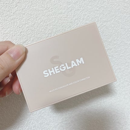 マルチフィックスコンシーラー&カラーコレクター/SHEGLAM/パレットコンシーラーを使ったクチコミ(2枚目)