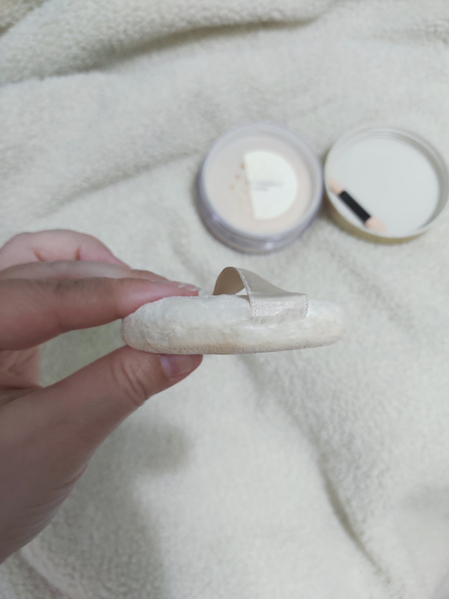 クリア ルーセントパウダー NB CP1 ナチュラル/excel/ルースパウダーを使ったクチコミ（2枚目）