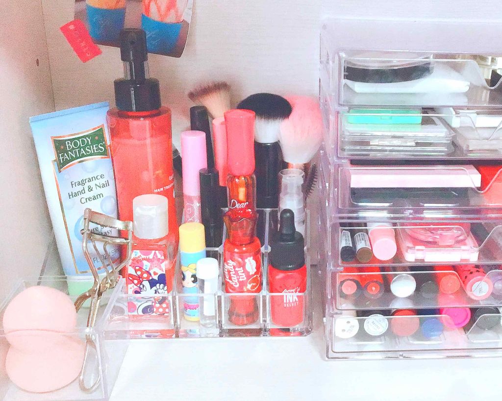 3段式クリアーケース/DAISO/その他化粧小物を使ったクチコミ(1枚目)