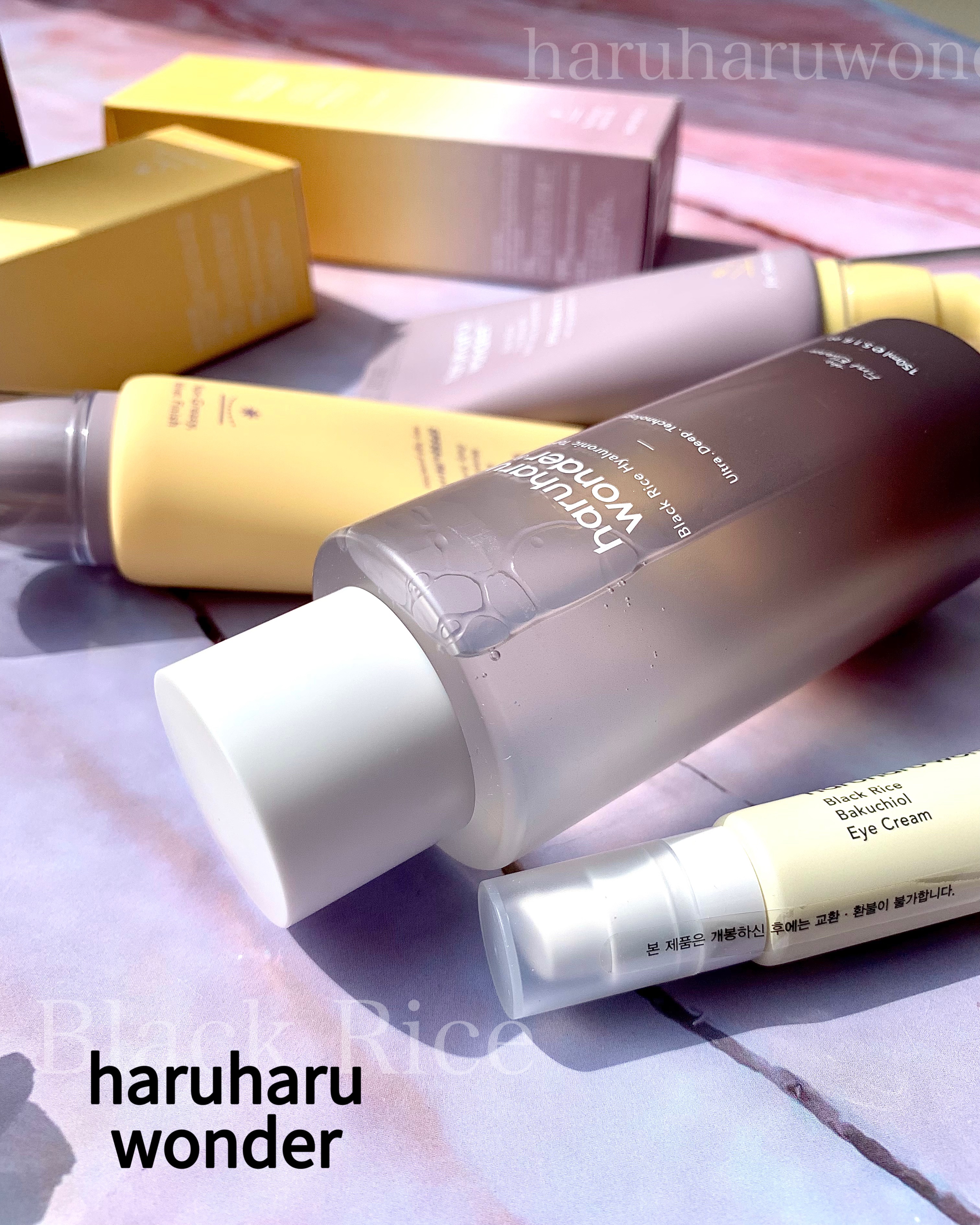 ブラックライス ヒアルロニックトナー/haruharu wonder/化粧水を使ったクチコミ（1枚目）