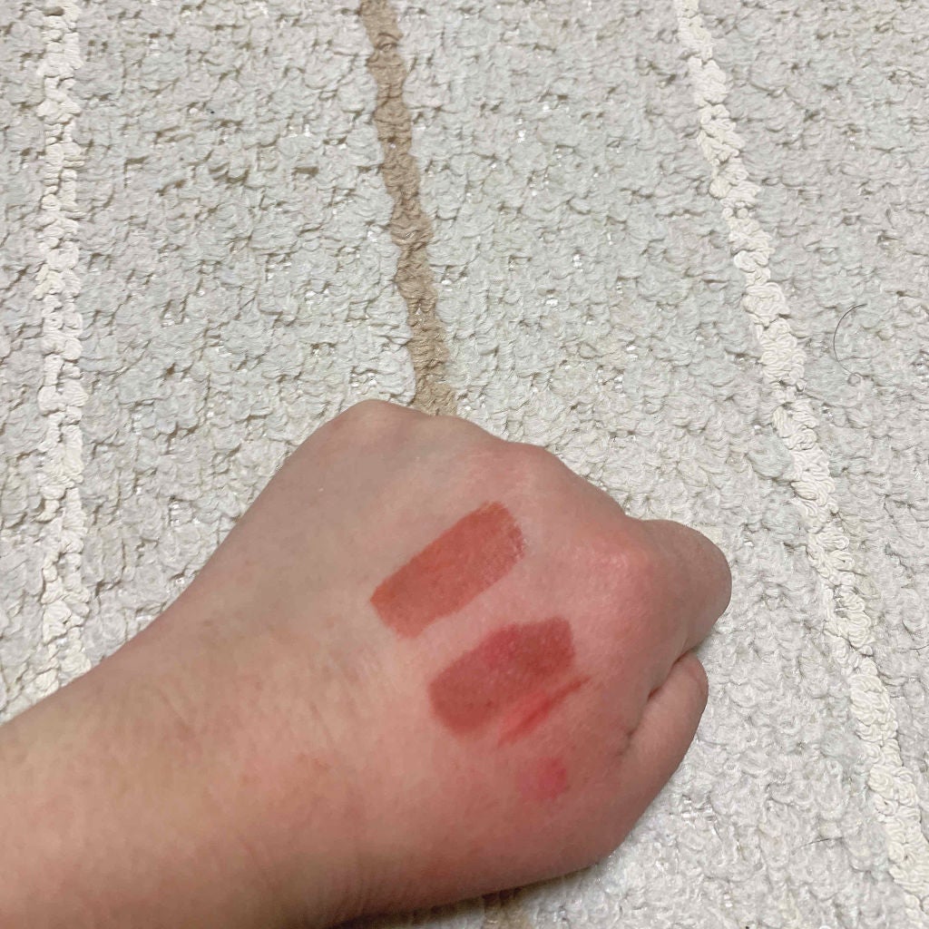 ジューシーラスティングティント/rom&nd/リップティントを使ったクチコミ(4枚目)