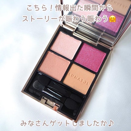 アイカラーレーション/LUNASOL/アイシャドウパレットを使ったクチコミ(2枚目)