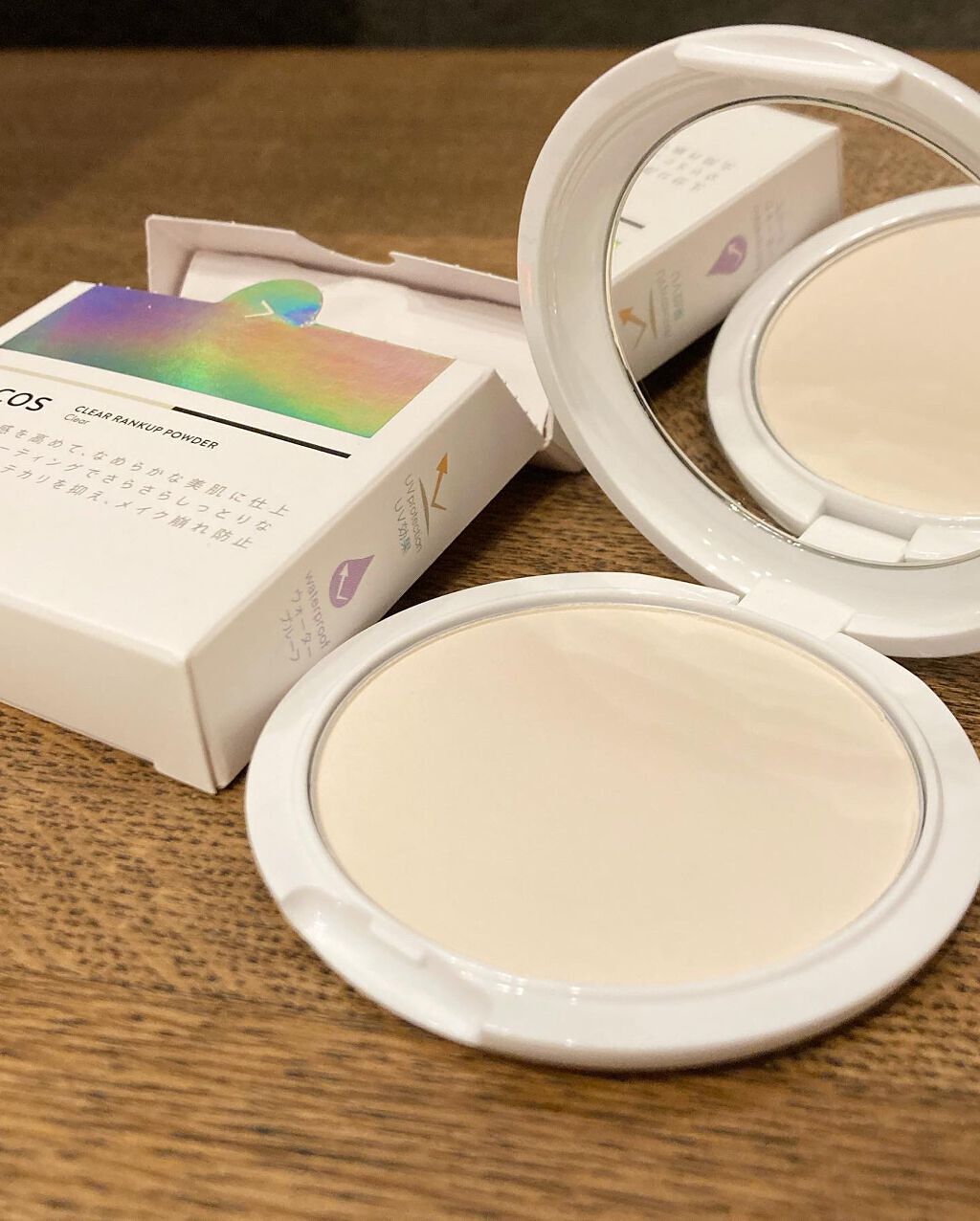 クリアランクアップパウダー/COSCOS/プレストパウダーを使ったクチコミ(2枚目)
