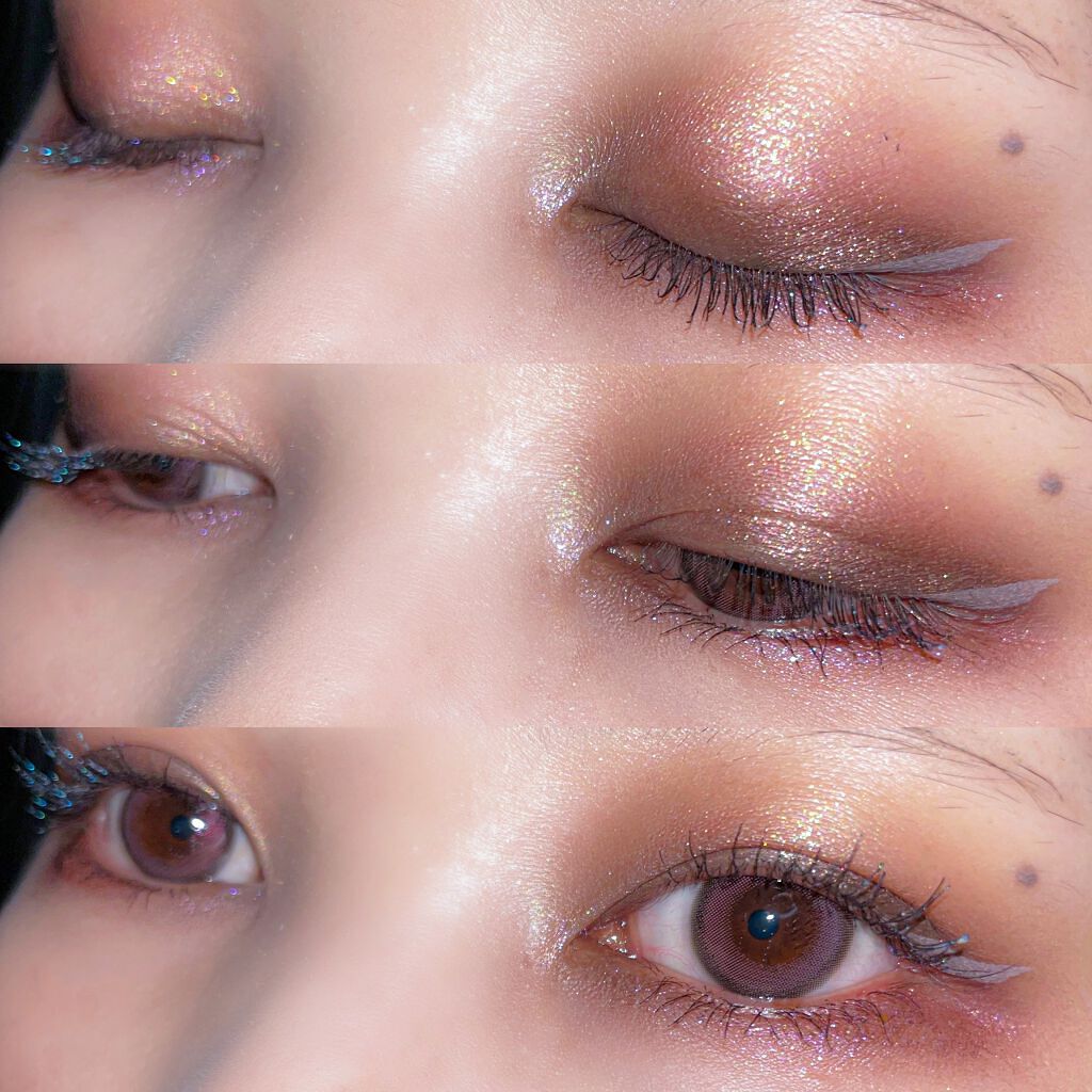 パールブリーアイグリッター/BLACK ROUGE/グリッターを使ったクチコミ（3枚目）