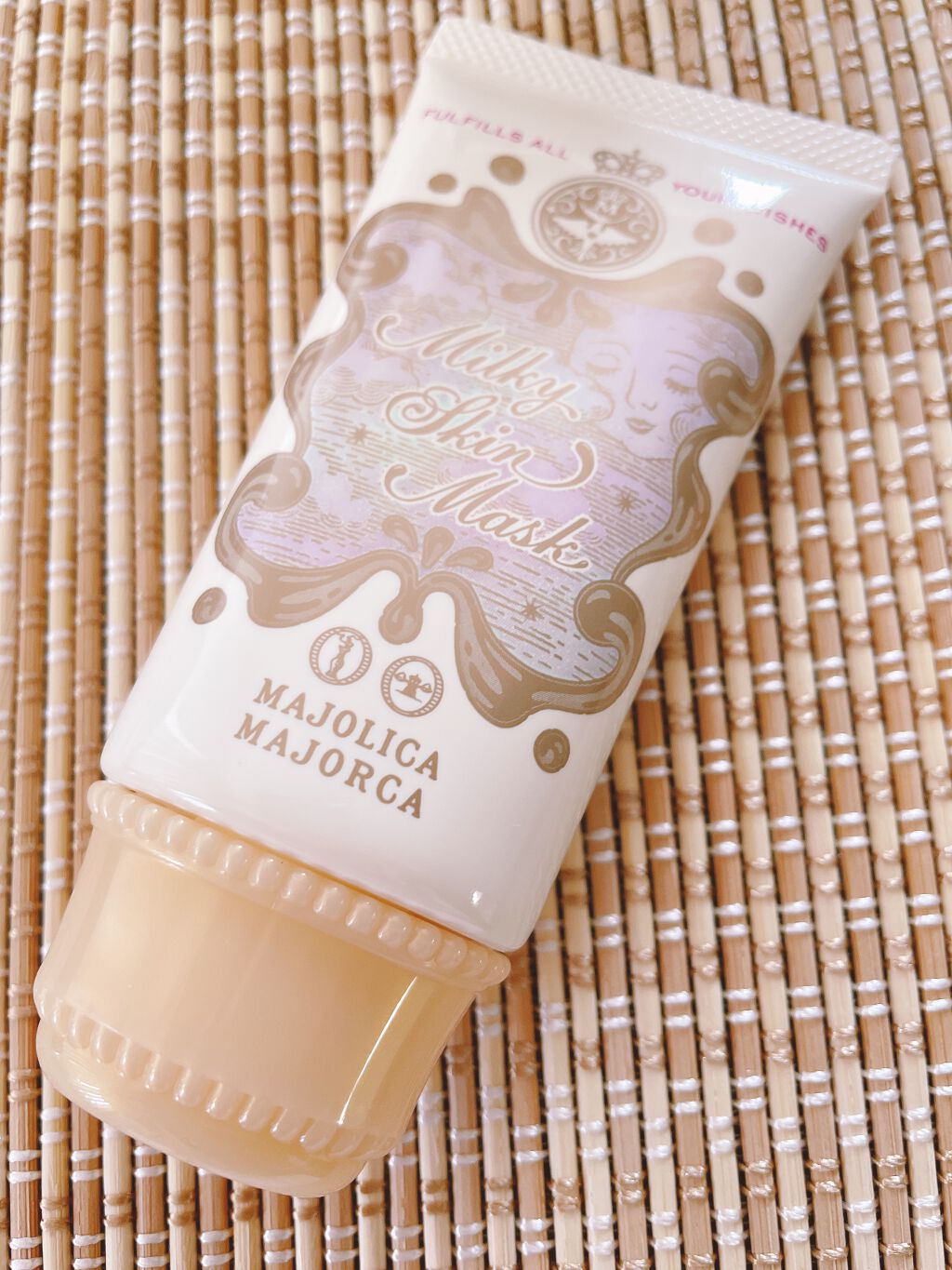 ミルキースキンマスク PU/MAJOLICA MAJORCA/化粧下地を使ったクチコミ（2枚目）