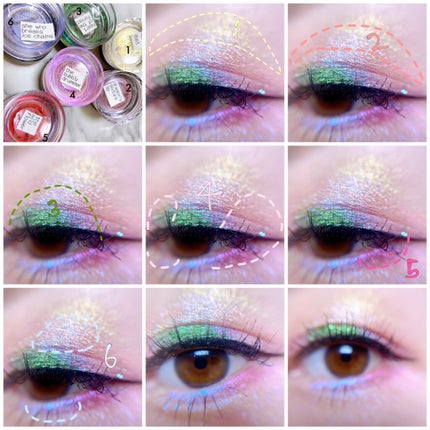 Sigil Inspired Magic Eyeshadows/SIGIL inspired/単色アイシャドウを使ったクチコミ(3枚目)